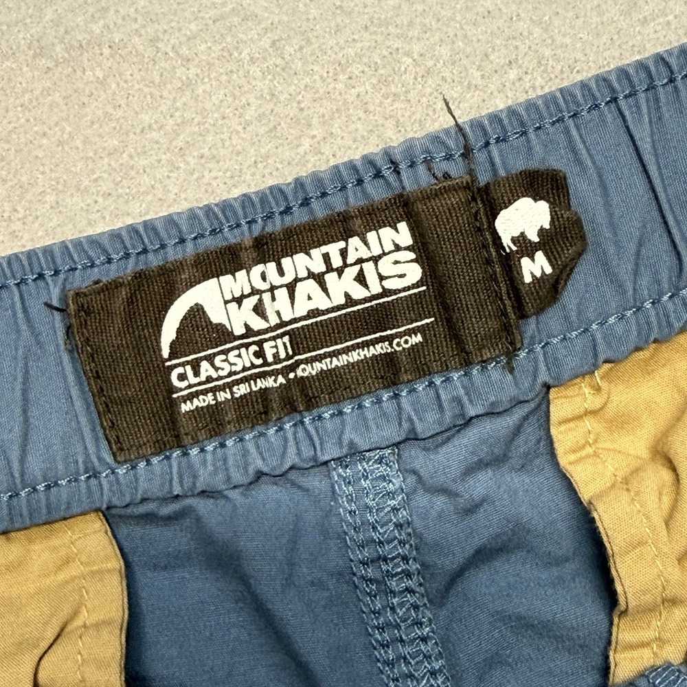 Mountain Khakis Pop Top Deck Shorts Mens Medium Blue Classic Fit Casual Outdoor - Picture 3 of 17
